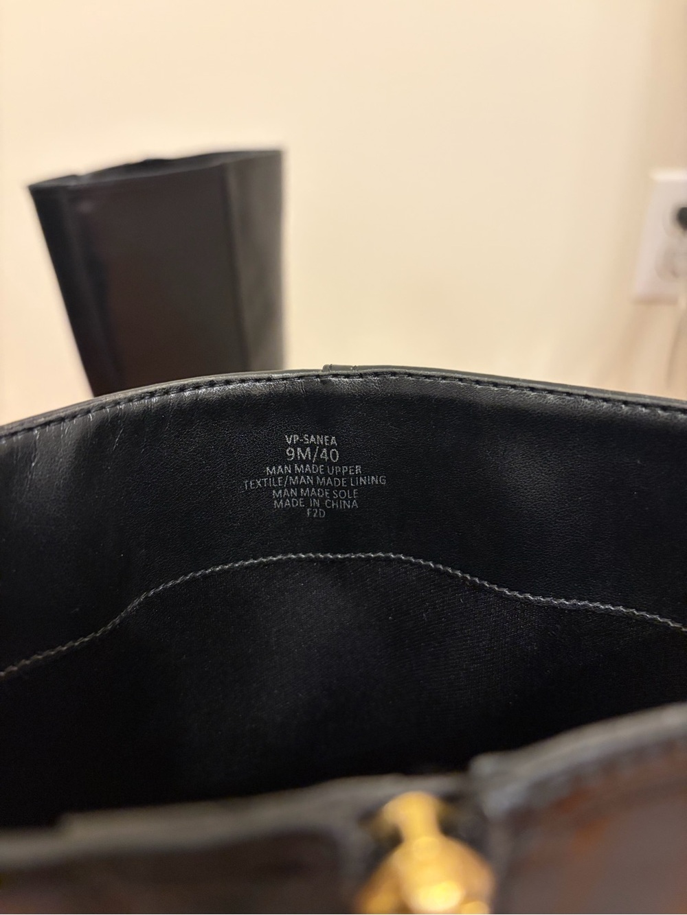 Vince Camuto | Classic Black Knee-High Leather Boots size 9 - Picture 11 of 14